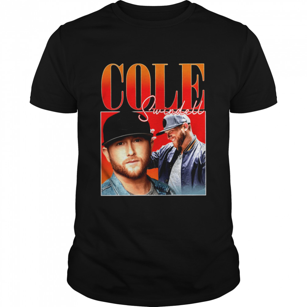 Red Portrait Cole Swindell shirt