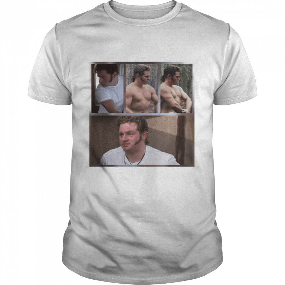 Strong Man Gabriel Starbuck Brown shirt