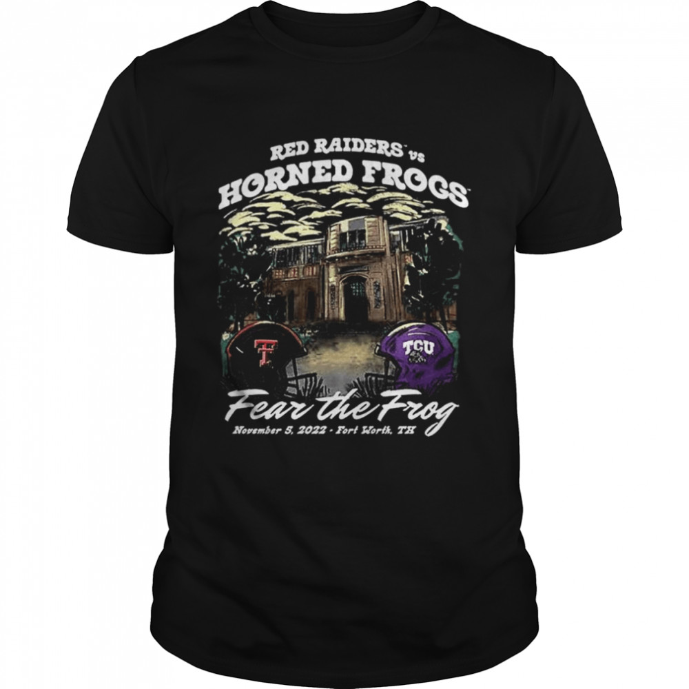 Texas Tech Red Raiders Vs. TCU Horned Frogs Game Day 2022 Shirt