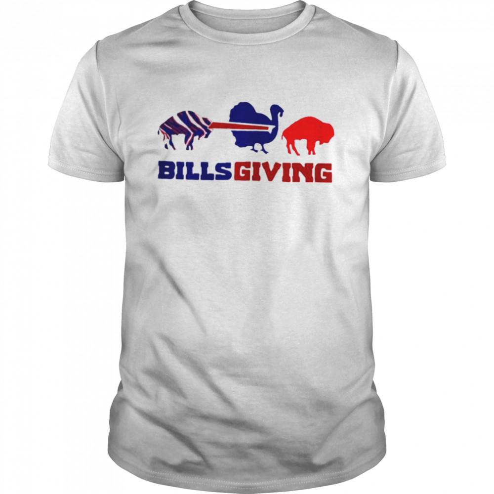 Billsgiving chicken football Thanksgiving Buffalo Bills shirt