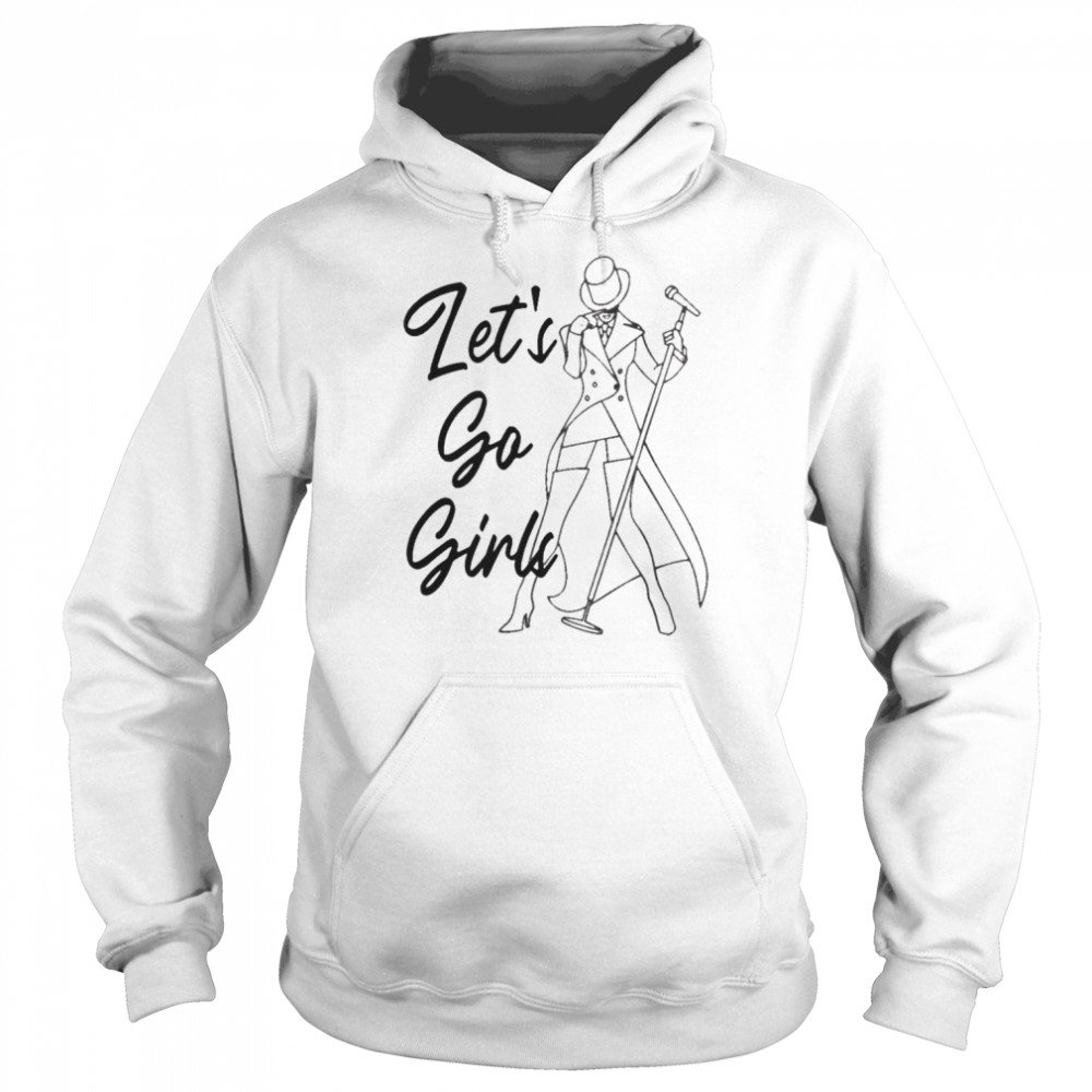 Line art Shania Twain let’s go girls t-shirt Unisex Hoodie