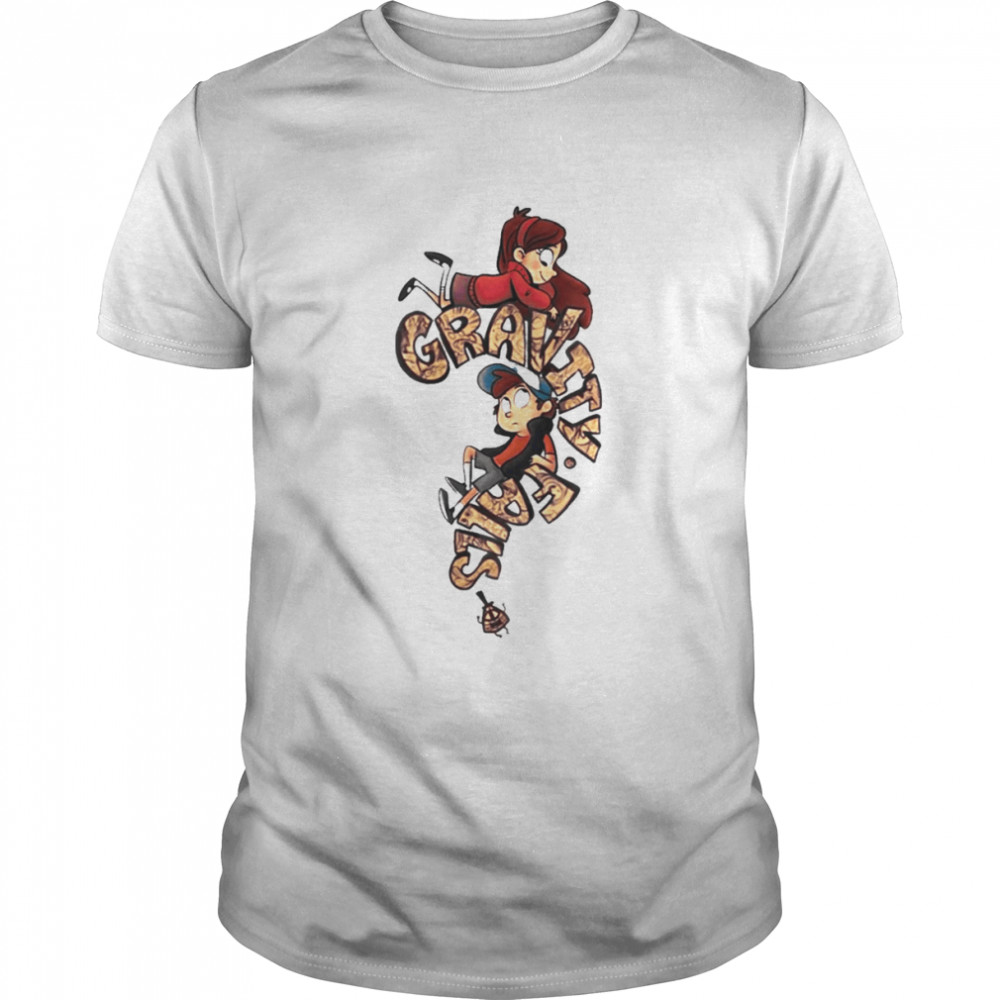 Adorable gravity falls logo Dipper Mabel t-shirt