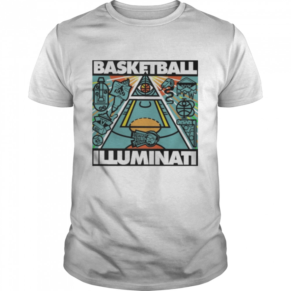 Chillin in my bacta basketball illuminatI T-shirt