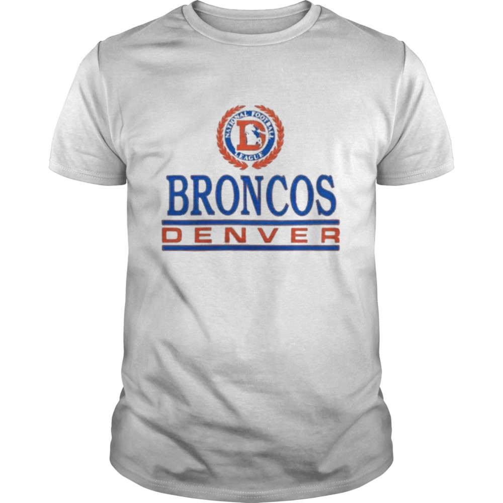 Denver Broncos Crest National Football League 2022 Logo shirt