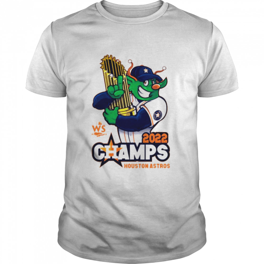 Houston Astros 2022 World Finals Series Champs mascot T-Shirt