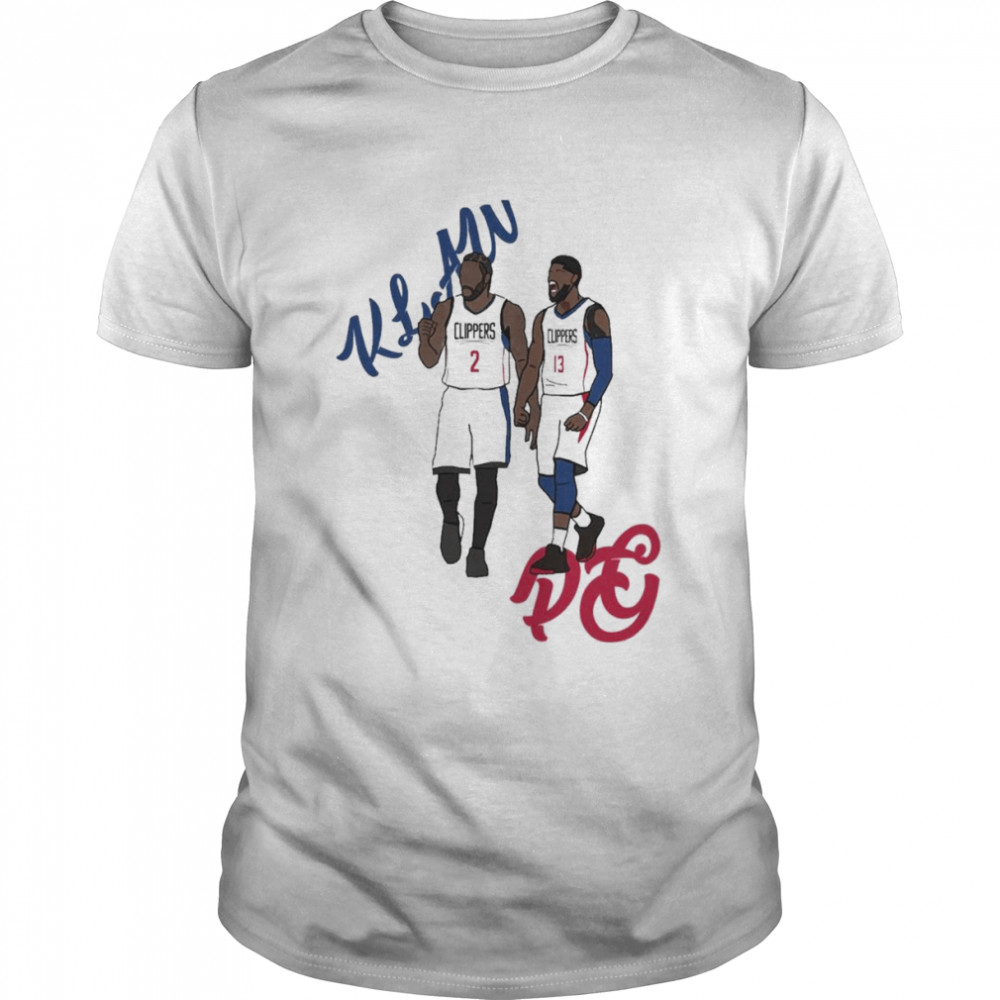 Klaw x pg13 clippers basketball Paul George t-shirt
