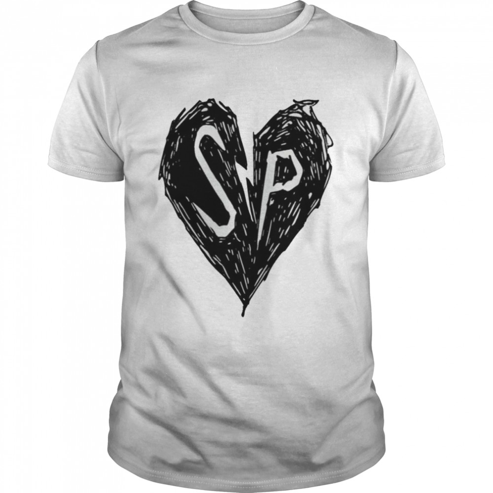 Love Sp Black Heart Simple Plan shirt