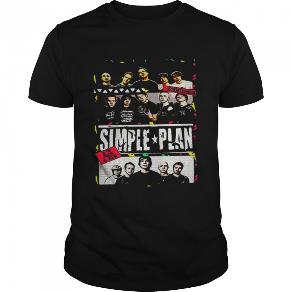 New Album Illustration Simple Plan shirt