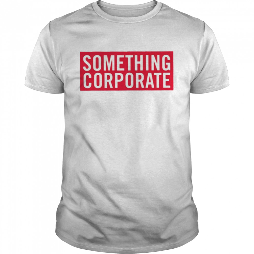 Something Corporate Band Logo shirt