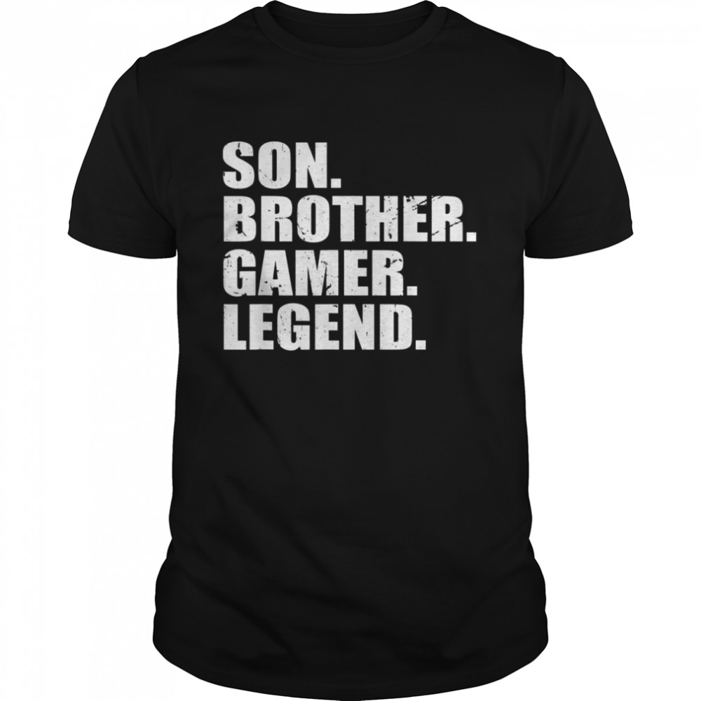 Son Brother Gamer Legend Shirt