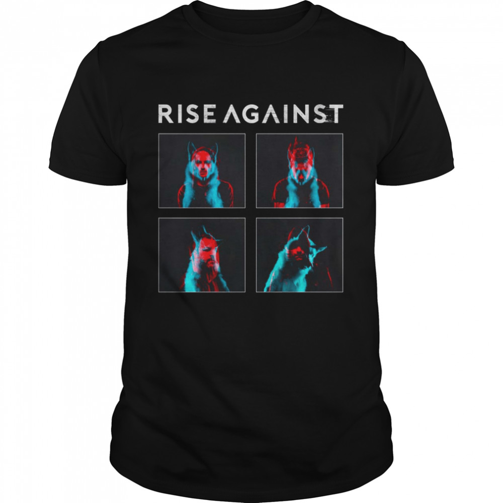 The Mist Retro Art Rise Against shirt