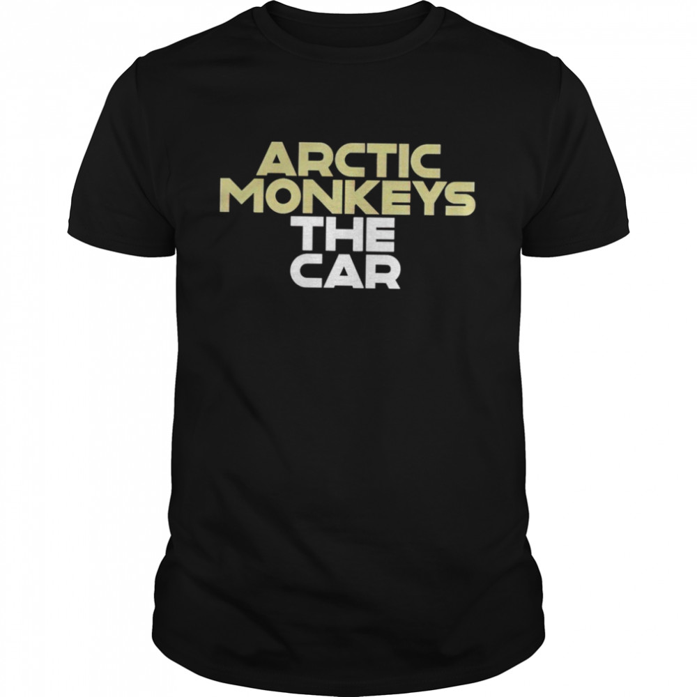 Arctic monkeys the car shirt