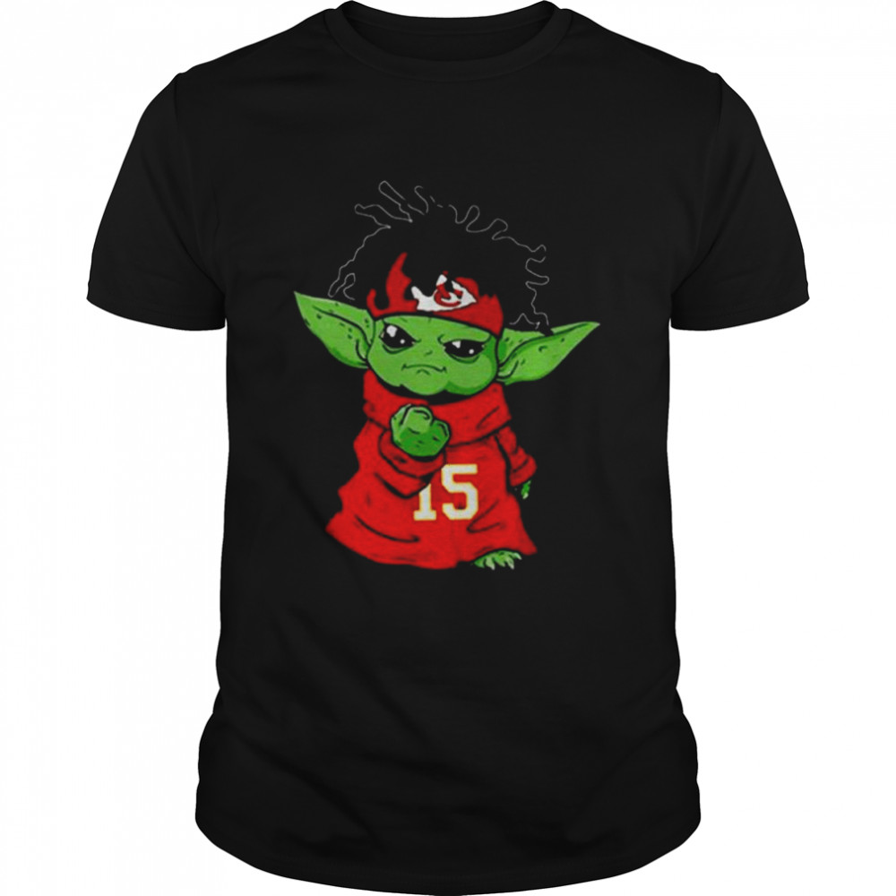 Baby Yoda Patrick Mahomes Kansas City Chiefs 2022 Shirt