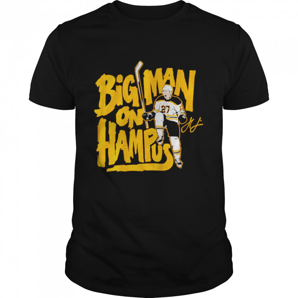 big Man on Hampus Hampus Lindholm Boston Bruins shirt