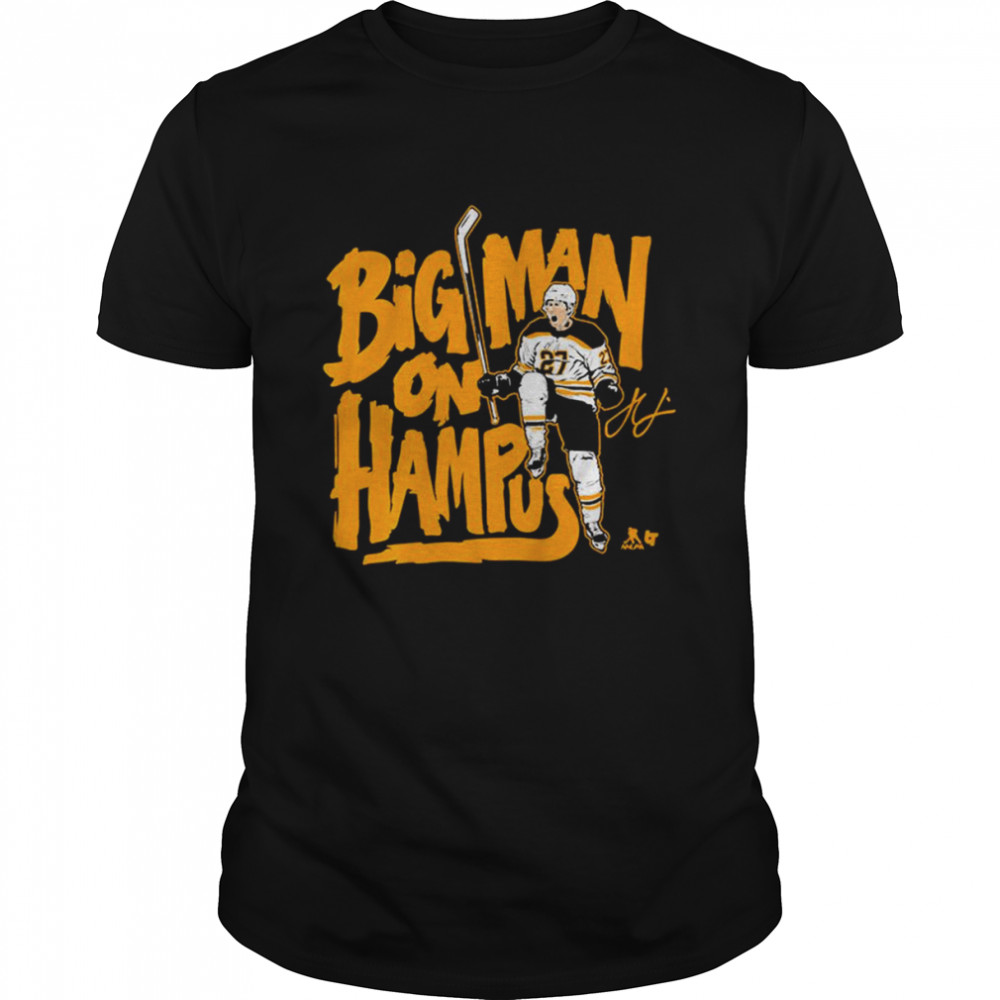 Hampus Lindholm Big Man on Hampus signature shirt