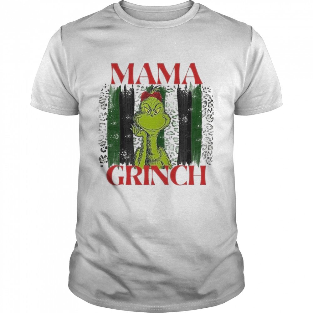 Mama Grinch Christmas 2022 shirt