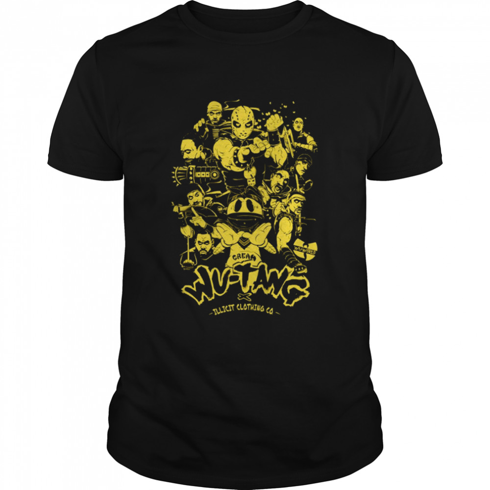 New Design Illicit Custom Music And Festivals Wu Tang shirt