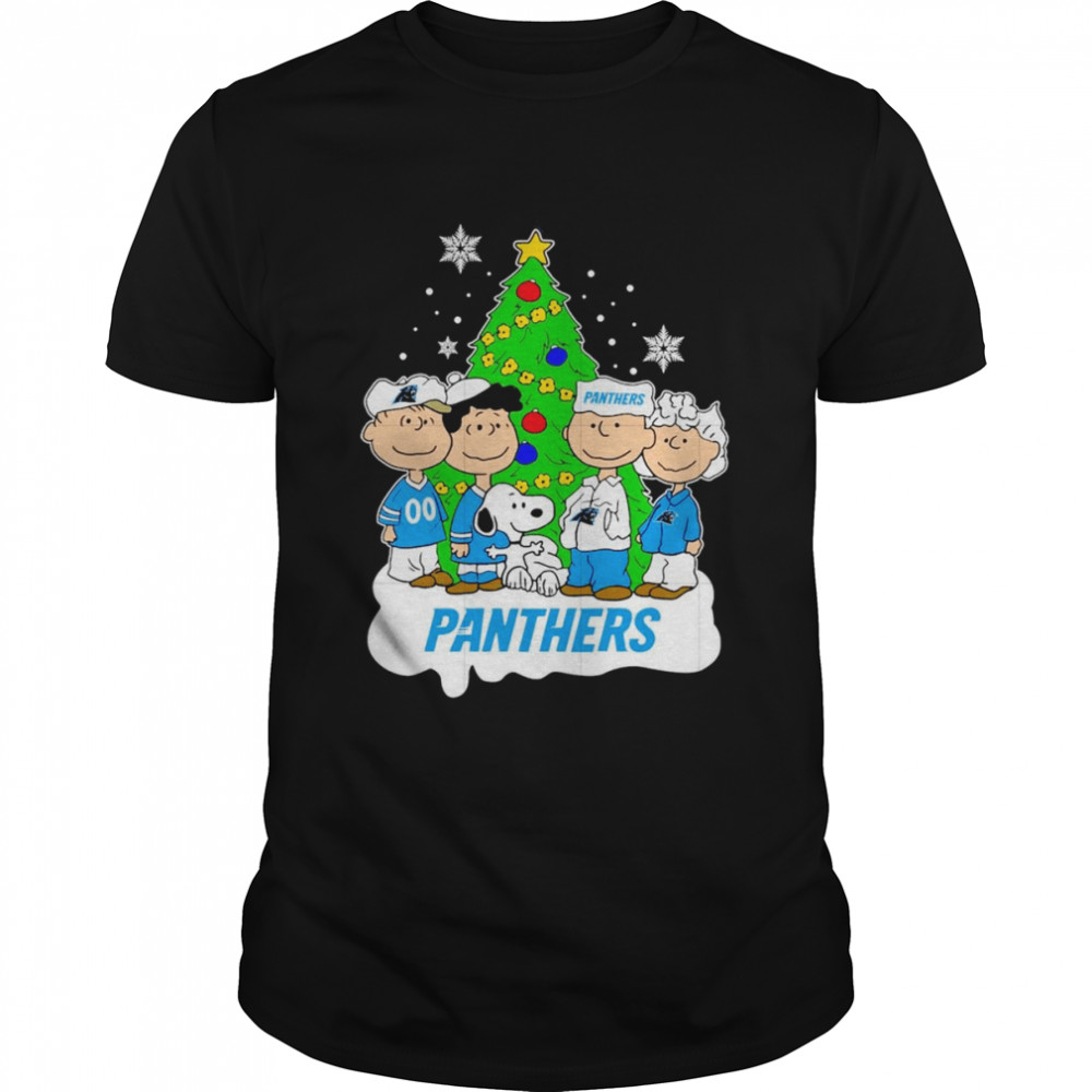 NFL Snoopy The Peanuts Carolina Panthers Christmas 2022 shirt