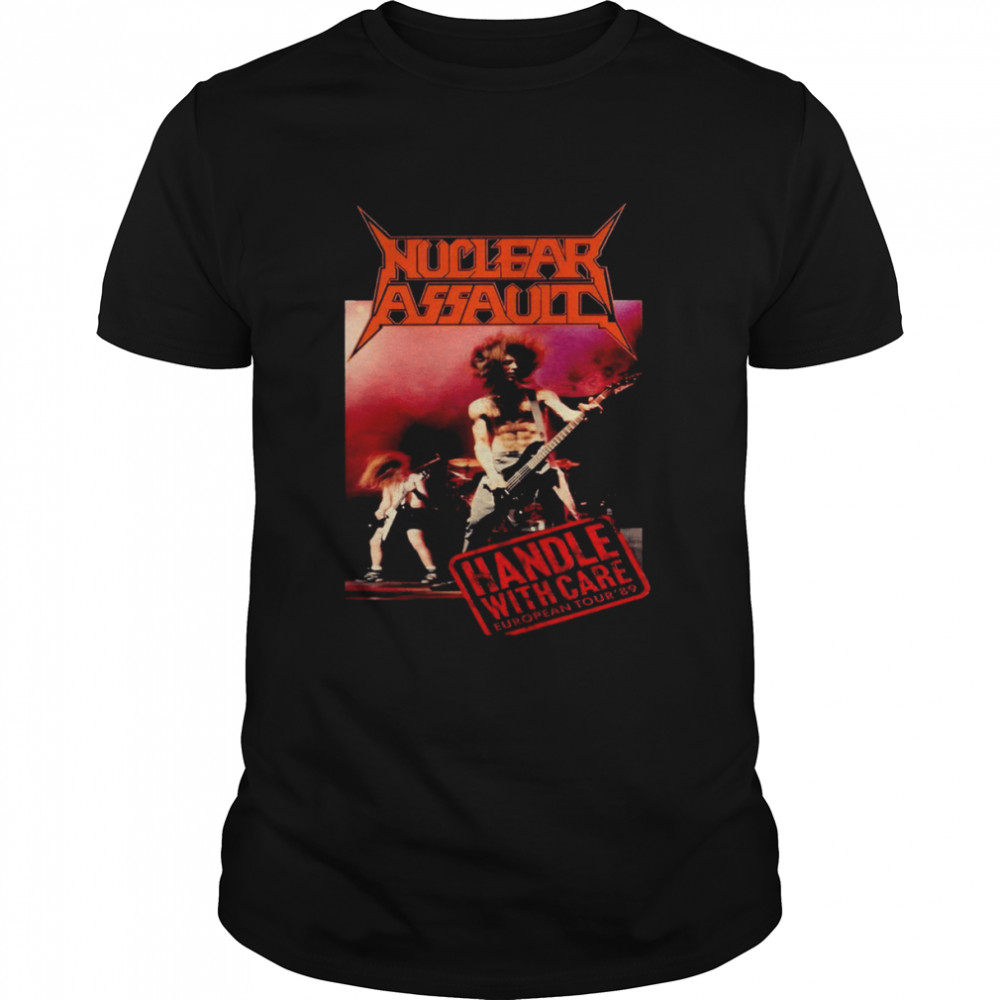 Nuclear Assault Retro 90s Rock Music shirt