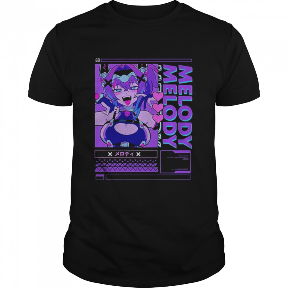 Projekt Melody Melody ahegao t-shirt