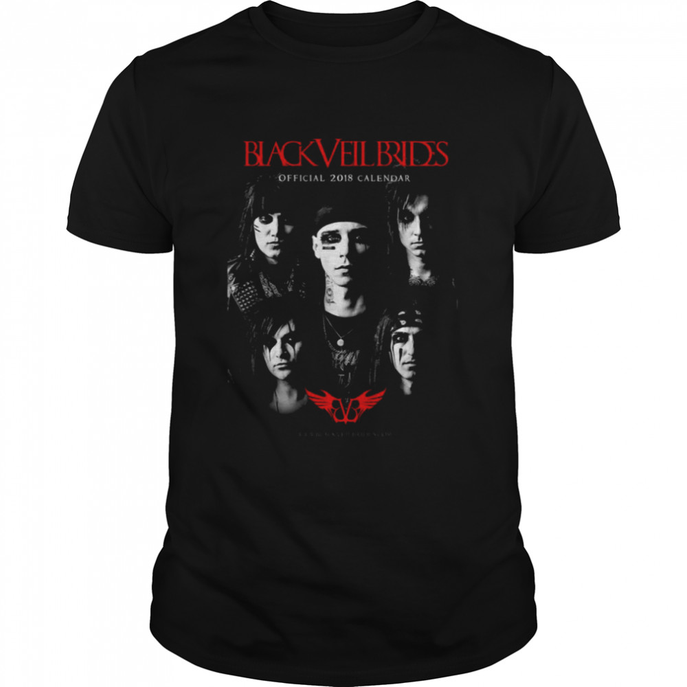 Retro Band Members Black Veil Brides shirt