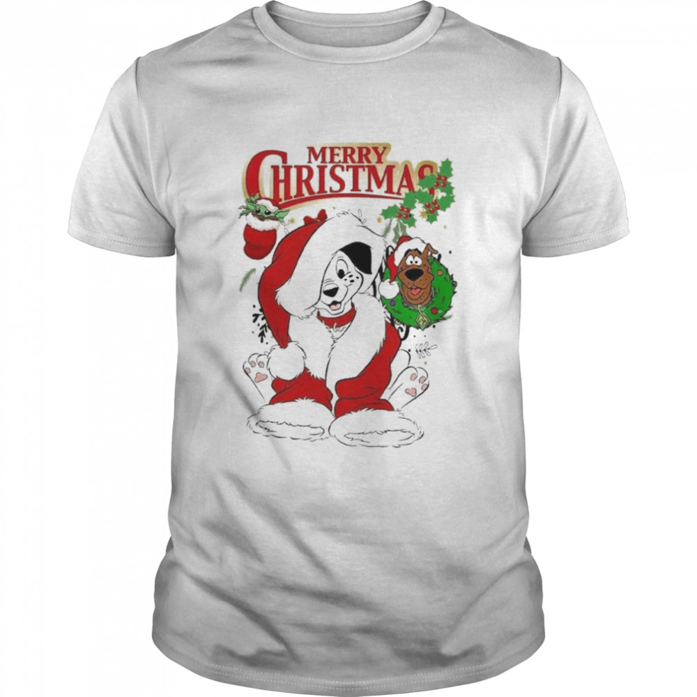 Scooby Doo Baby Yoda Star Wars Christmas Disney 2022 shirt