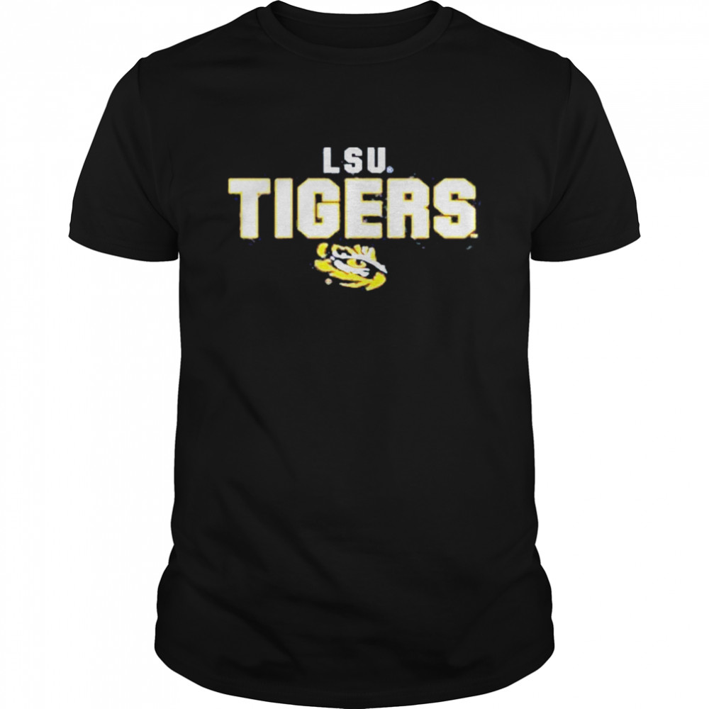 Shaq wearing lsu tigers shirt