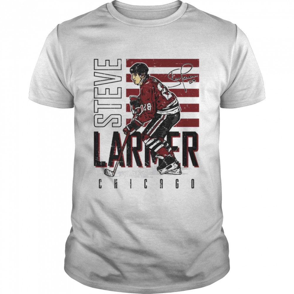 Steve Larmer Chicago Homage signature shirt