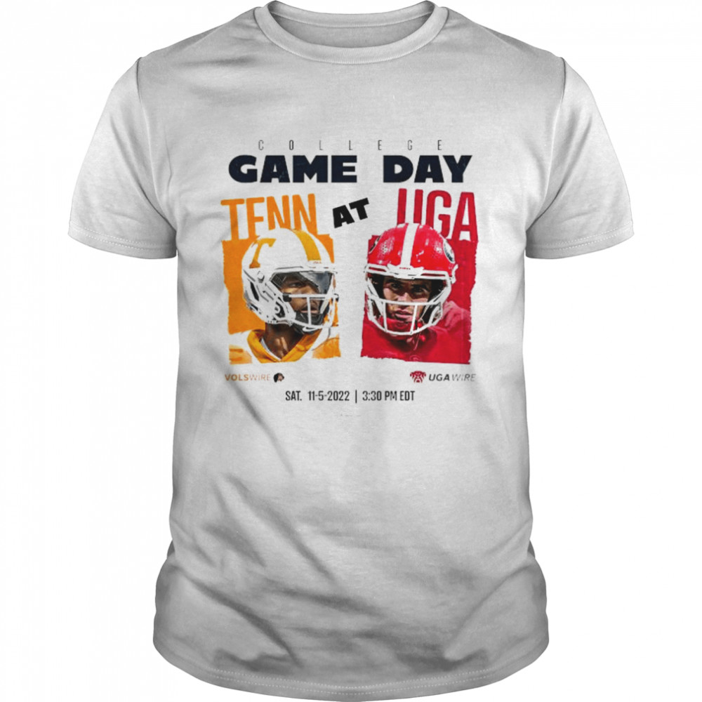 Tennessee vs UGA 2022 game day shirt