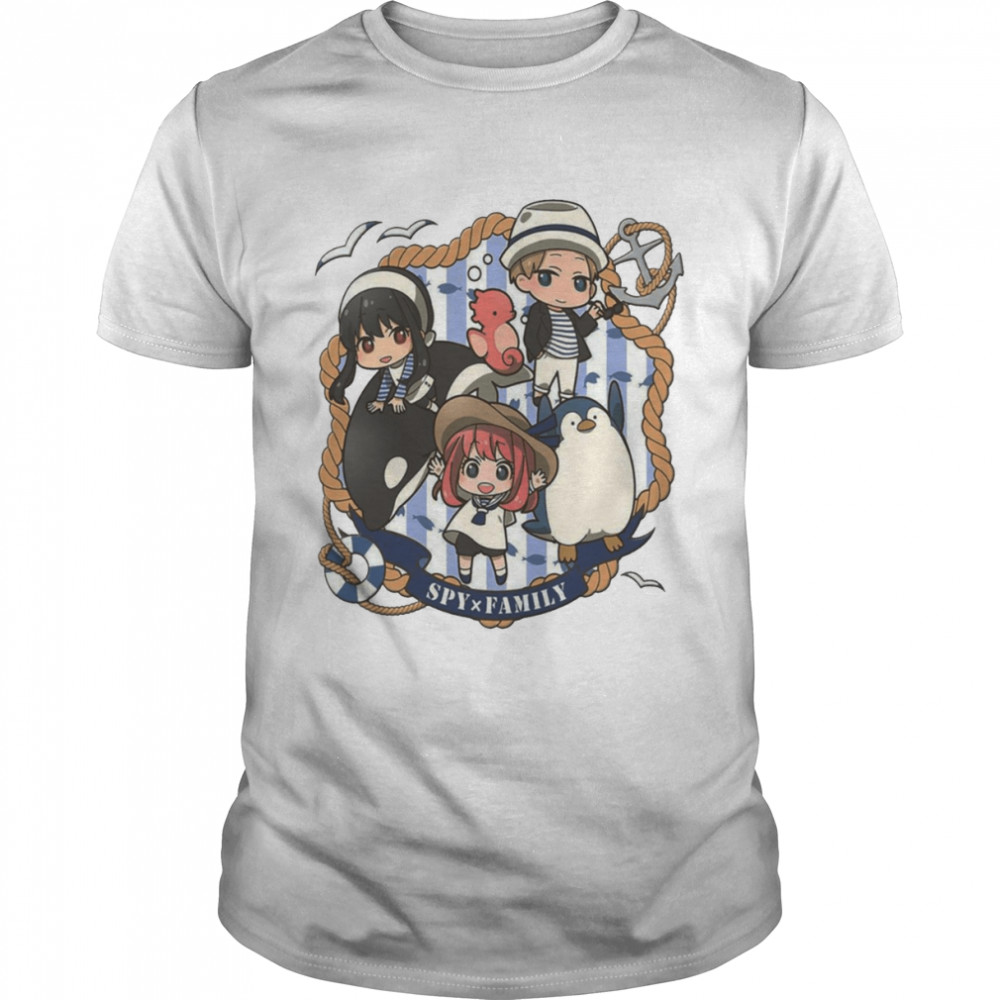 The Sailor Anya Yor Loid Bond Forger Spy X Family Happy Family shirt