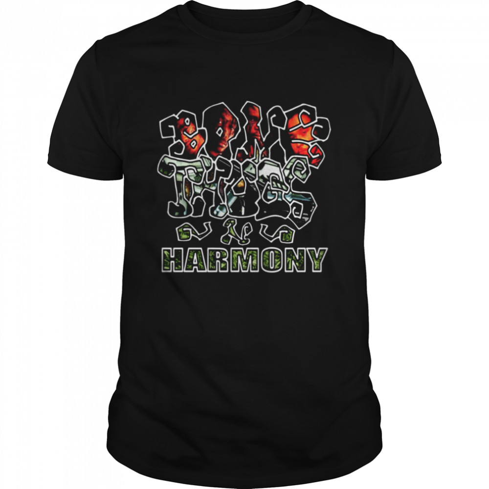 Typography Design Bone Thugs N Harmony shirt