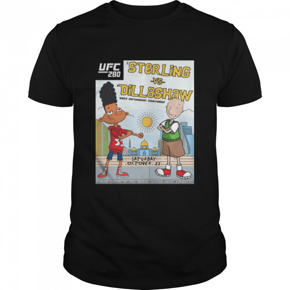 Ufc 280 Sterling Vs Dillashaw Cartoon shirt