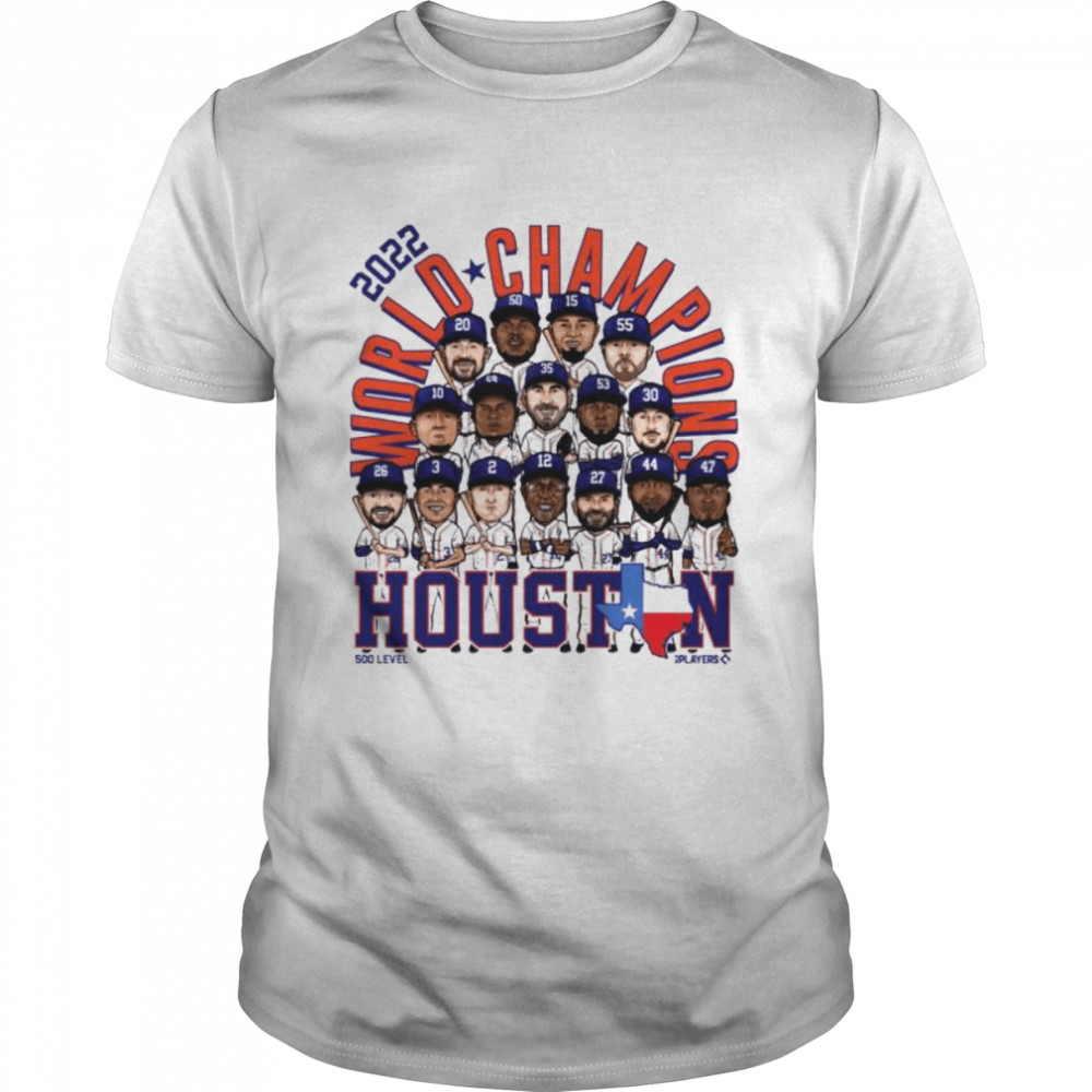 2022 World Champions Houston Astros Caricature Premium Shirt