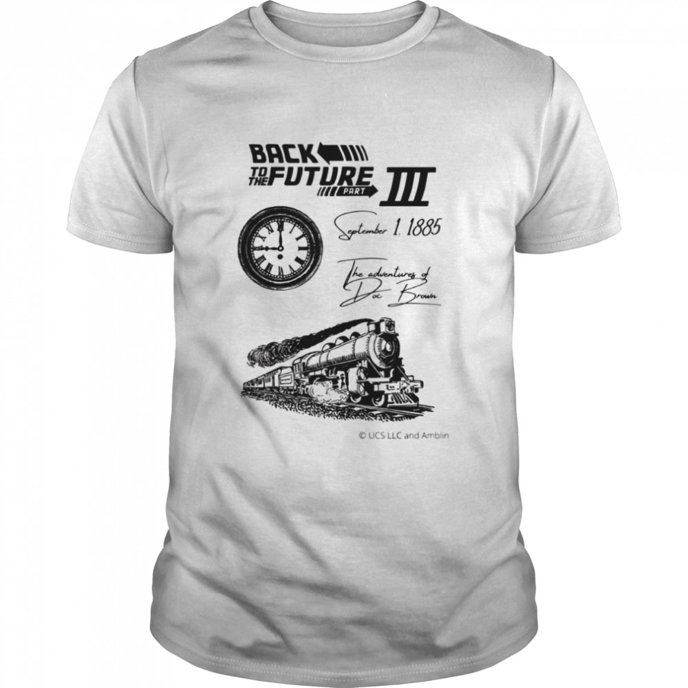 Back To The Future Part Iii The Adventures Of Doc Brown shirt