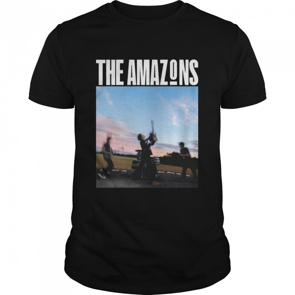 British The Amazons Band shirt