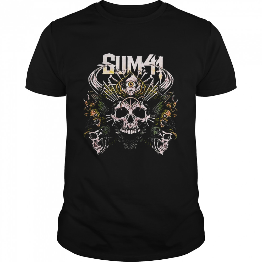 Cool Album Cover Sum 41 Band Music shirt