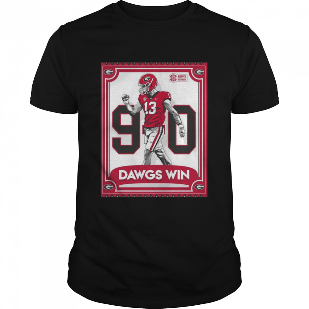 Dawgs Win 9 0 Tennessee SEC 2022 gameday shirt