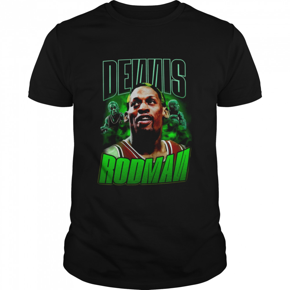 Dennis Rodman Vintage Chicago Bulls Last Dance shirt