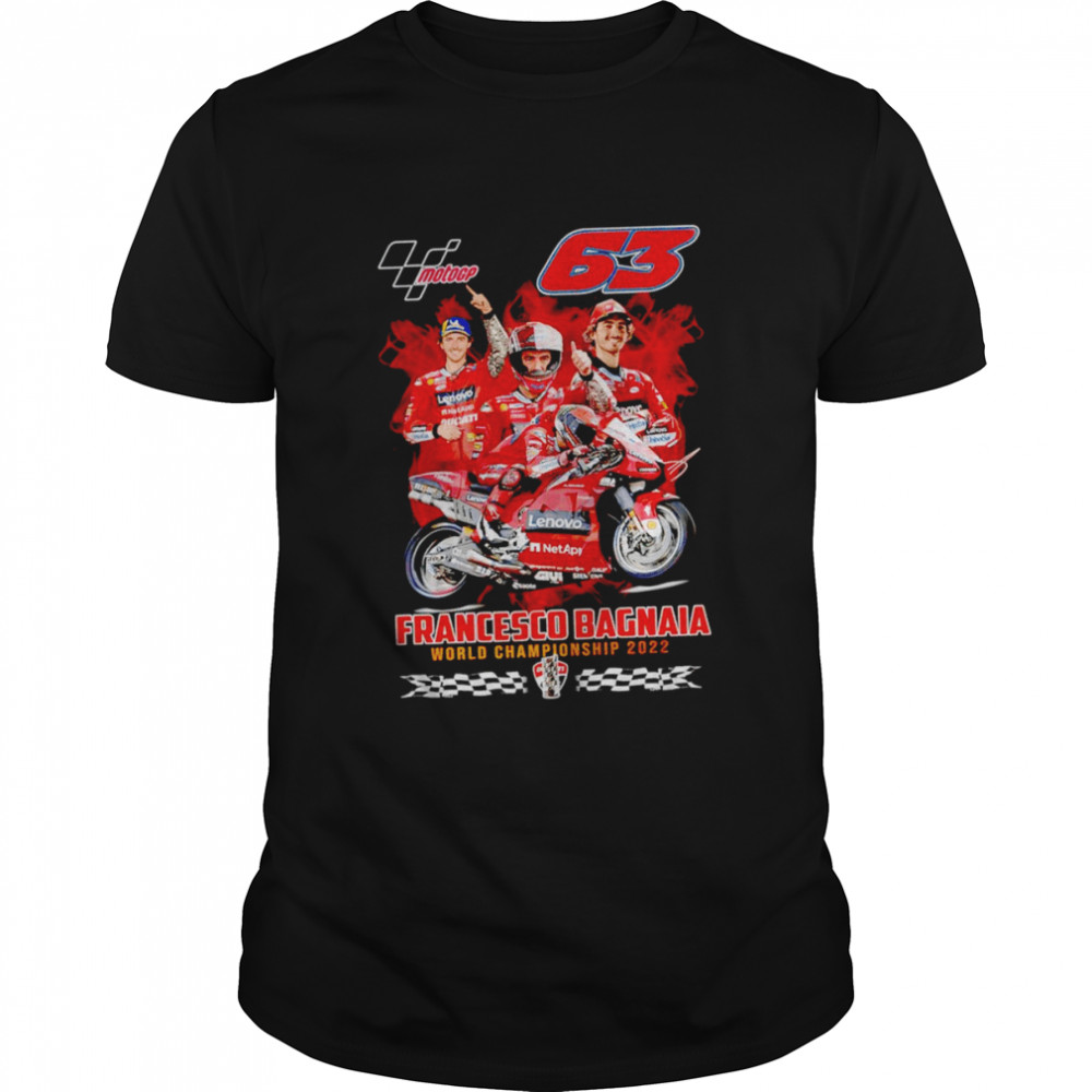 Francesco Bagnaia World Championship 2022 shirt