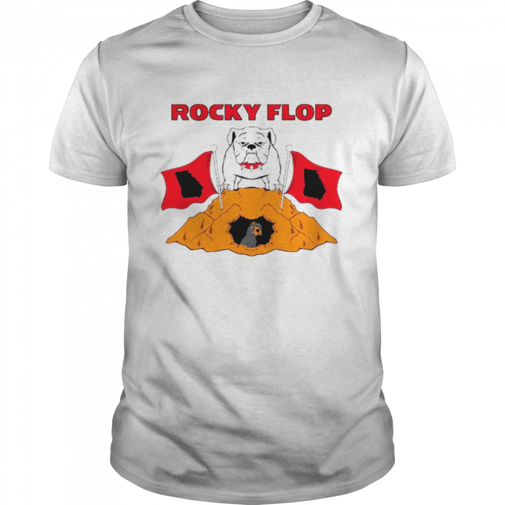 Georgia Bulldogs football Rocky Flop shirt