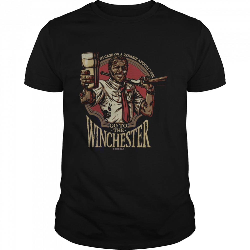 Go To The Winchester Simon Pegg Shaun Of The Dead shirt