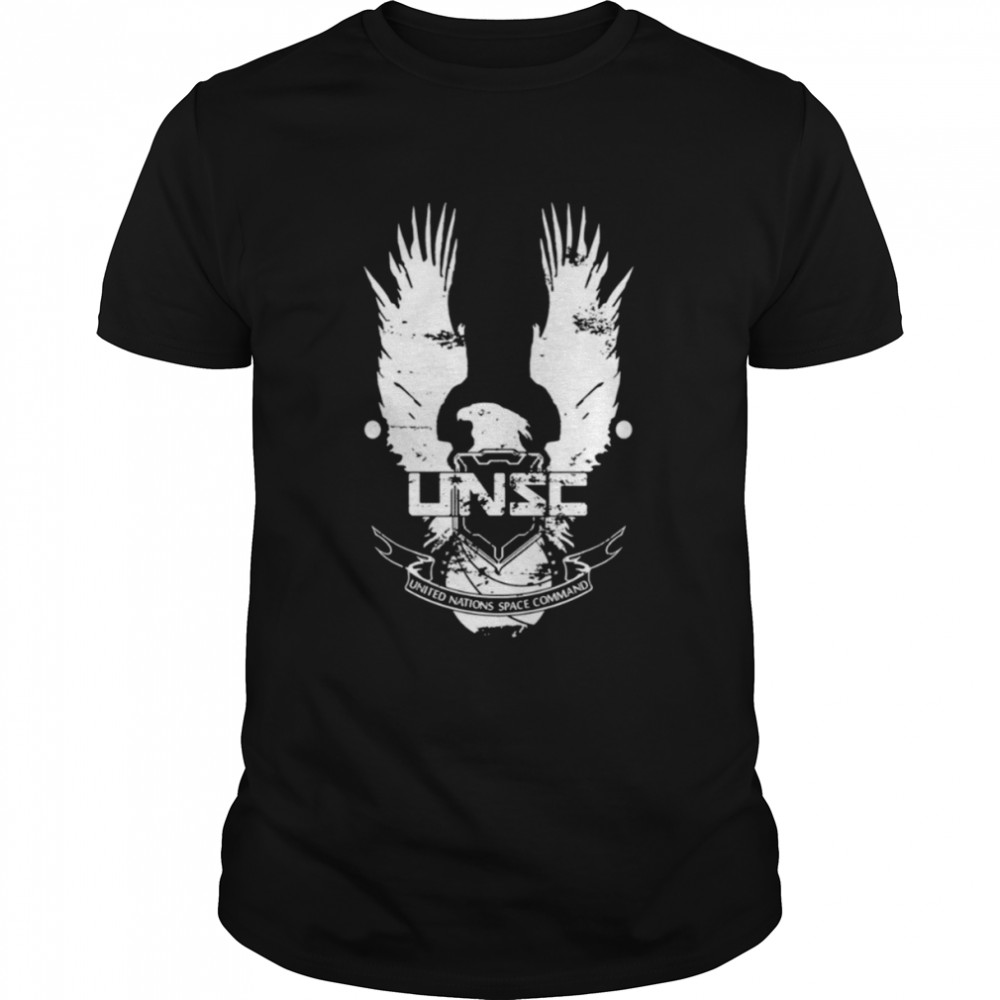 Halo Unsc Worn Logo Spartan Barbarian shirt