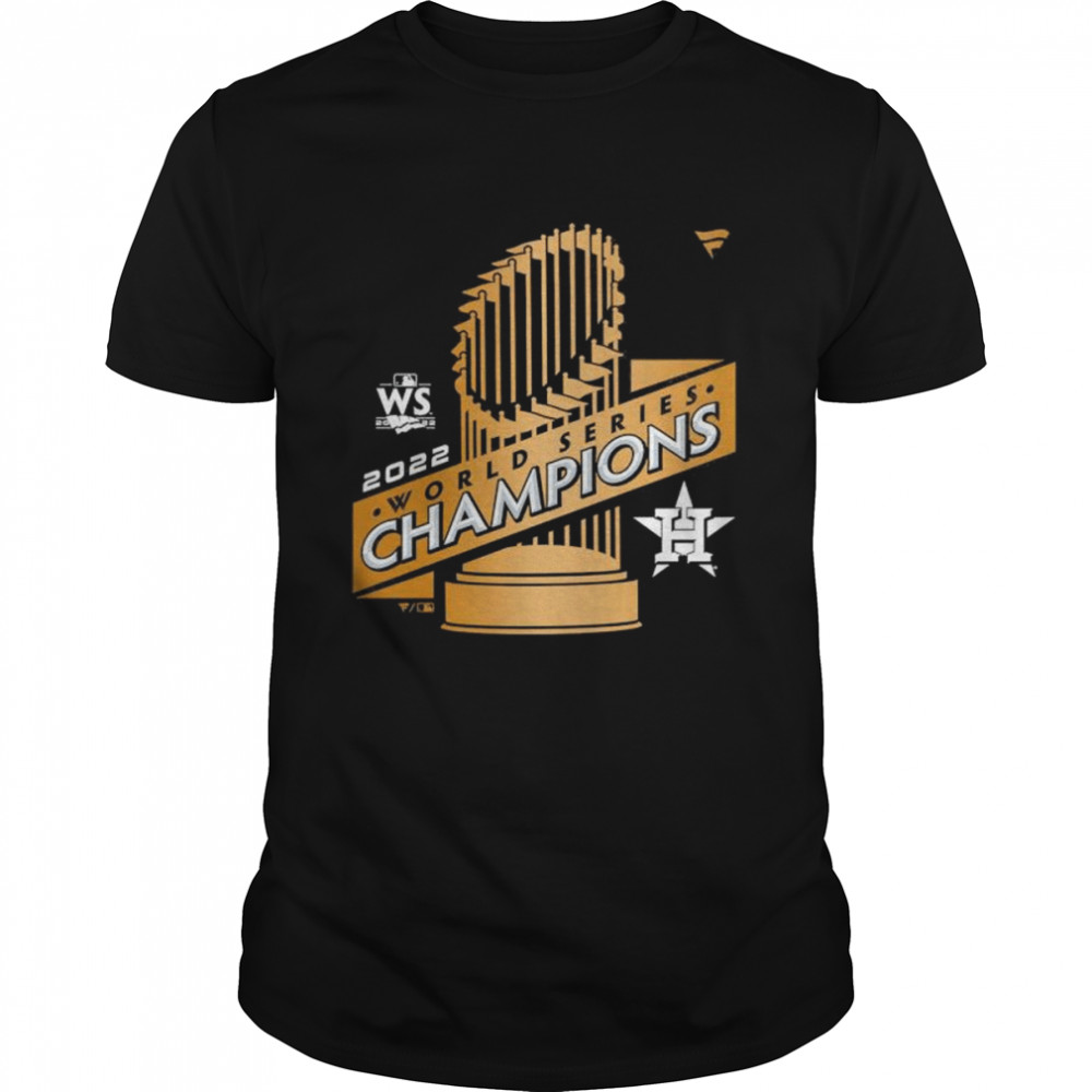 Houston Astros 2022 World Series Champions Cup gold shirt