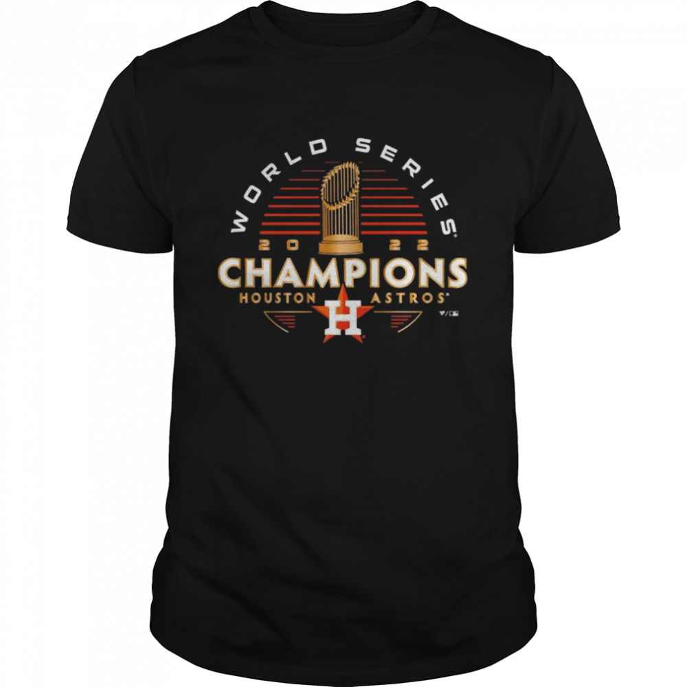 Houston Astros 2022 World Series Champions Signature Roster T-Shirt