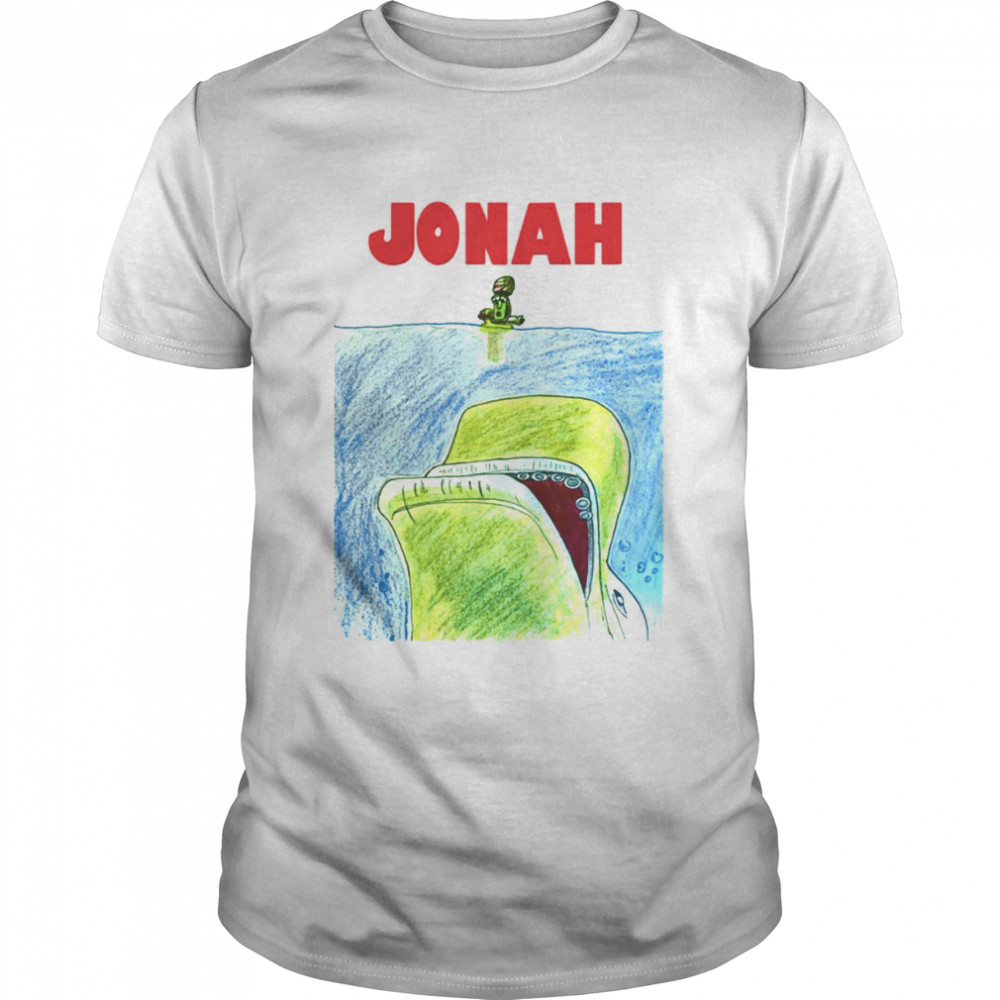 Jonah A Veggietales Movie Jaws Design shirt