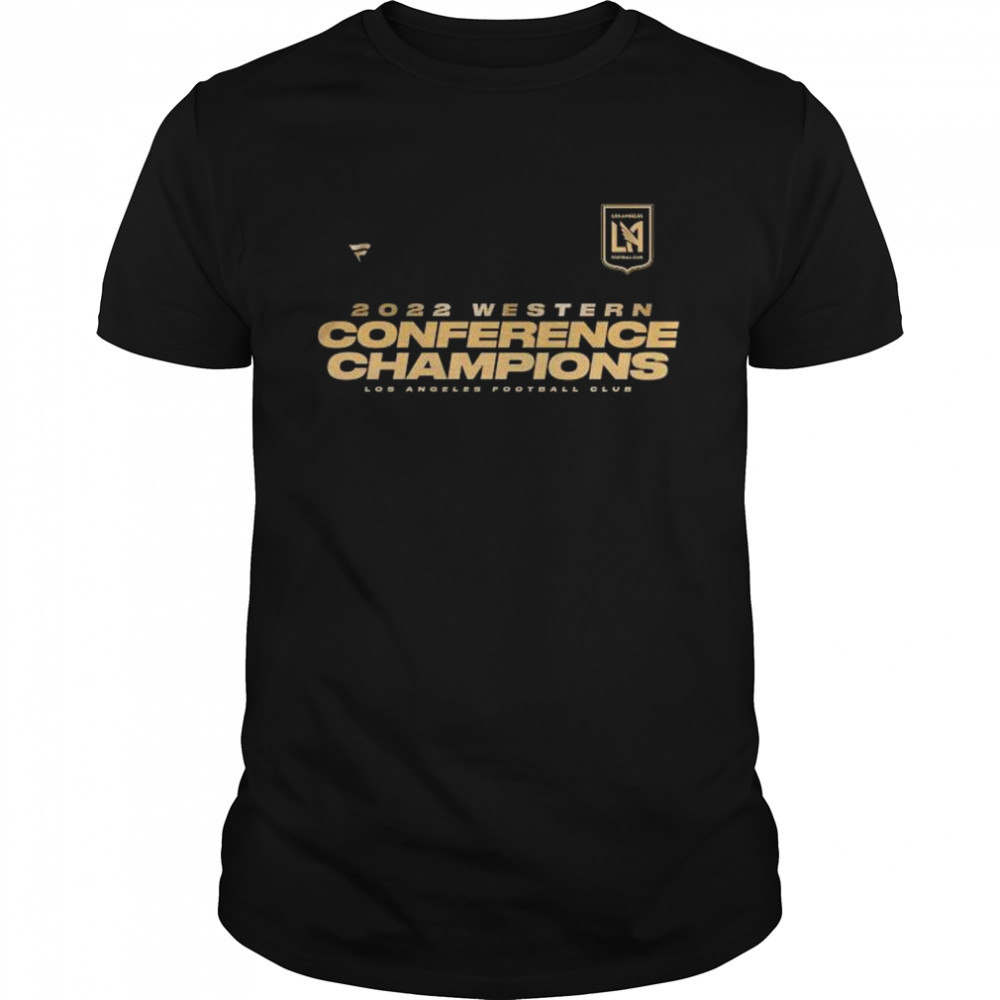 LAFC 2022 MLS Western Conference Champions Locker Room shirt