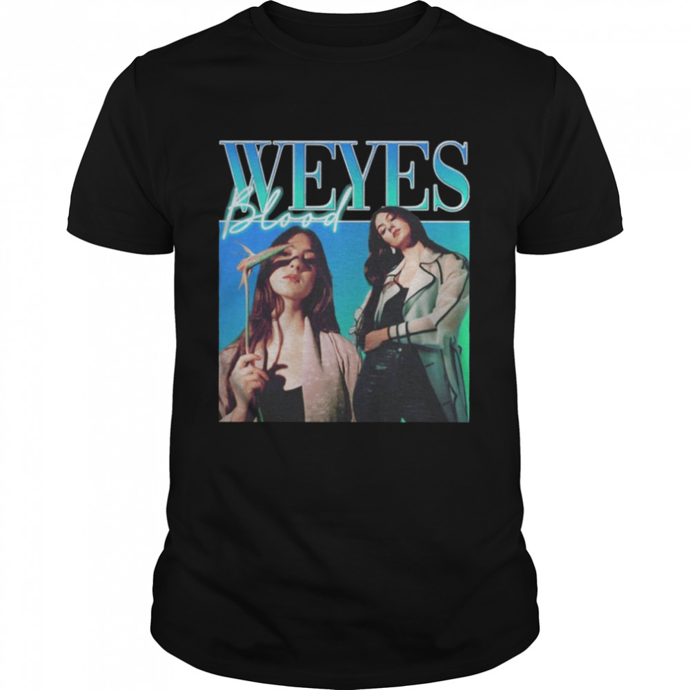 Light Blue Design Weyes Blood Singer shirt