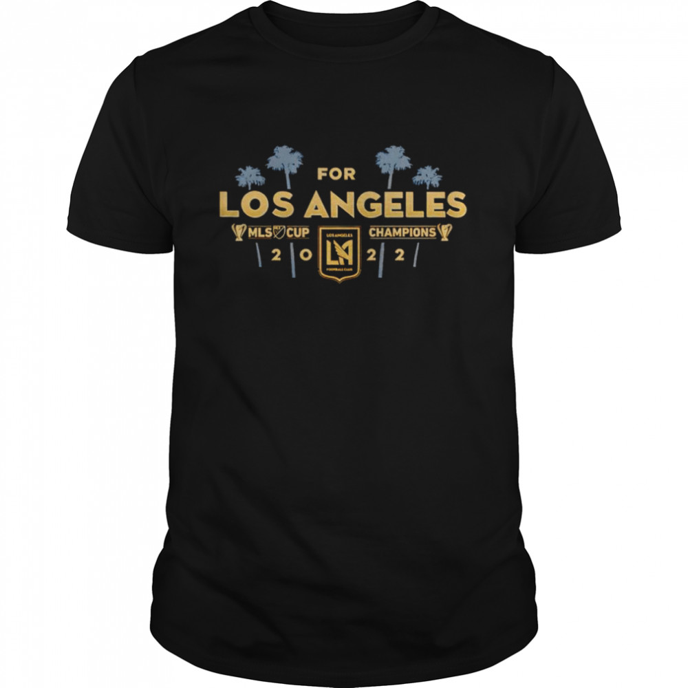 Los Angeles FC 2022 MLS Cup Championship shirt