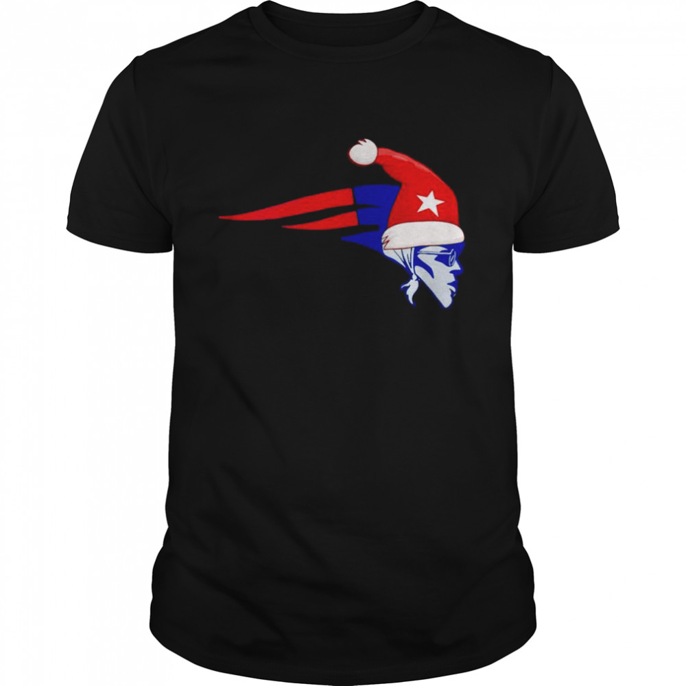 New England Patriots Santa logo shirt