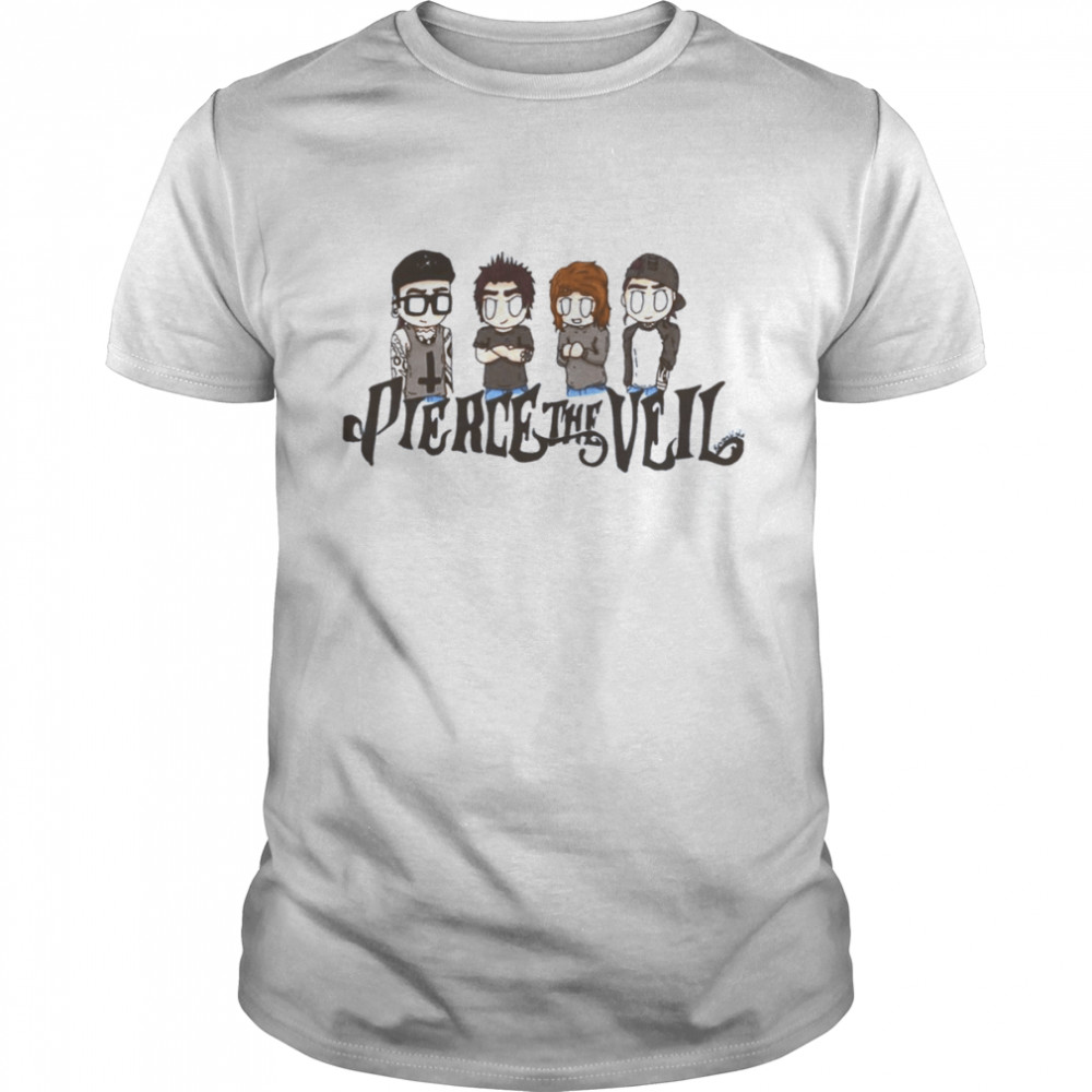 Pierce The Veil Chibi Members shirt